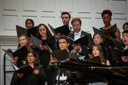 yale glee club tour